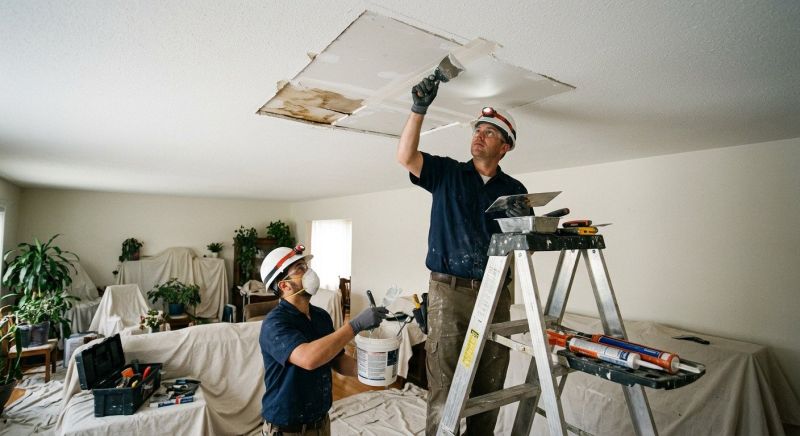Ceiling Crack Repair in Alpharetta, GA