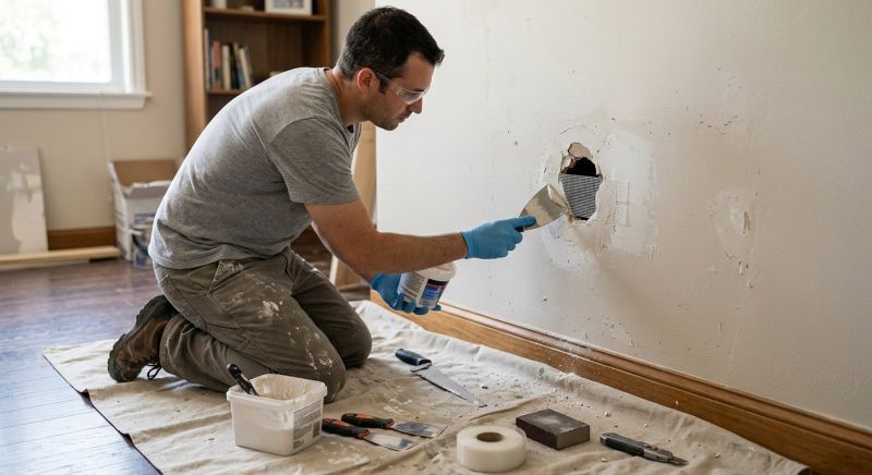 Drywall Crack Repair in Kansas City, KS