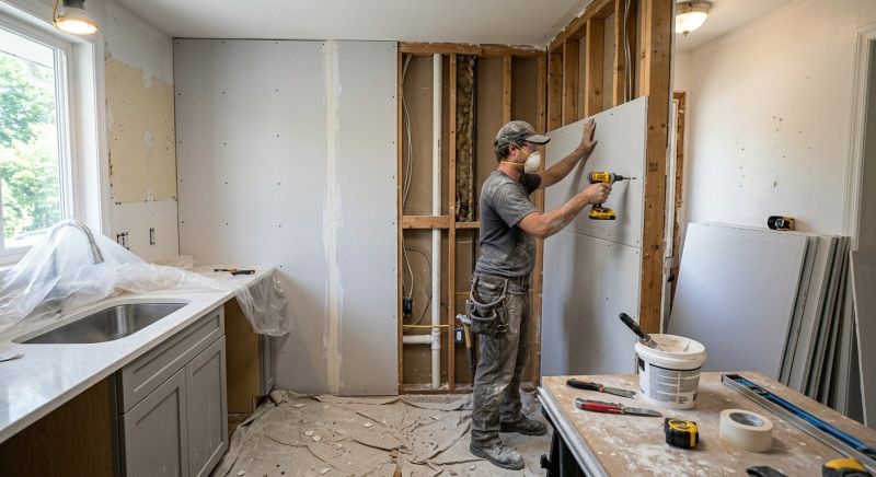 Drywall Renovation in Olathe, KS