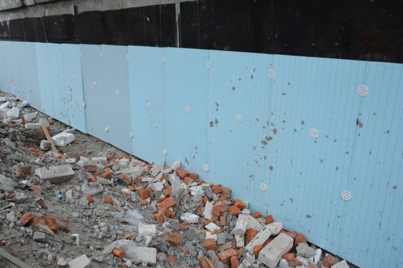 Application of Rigid Foam Boards